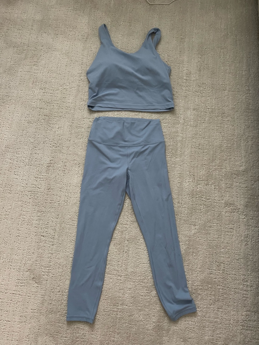 Athleta light blue set